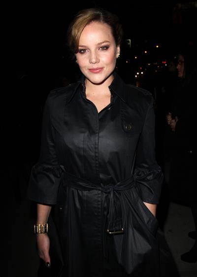 Abbie Cornish at the Limitless premiere in New York City 8/3/2011 