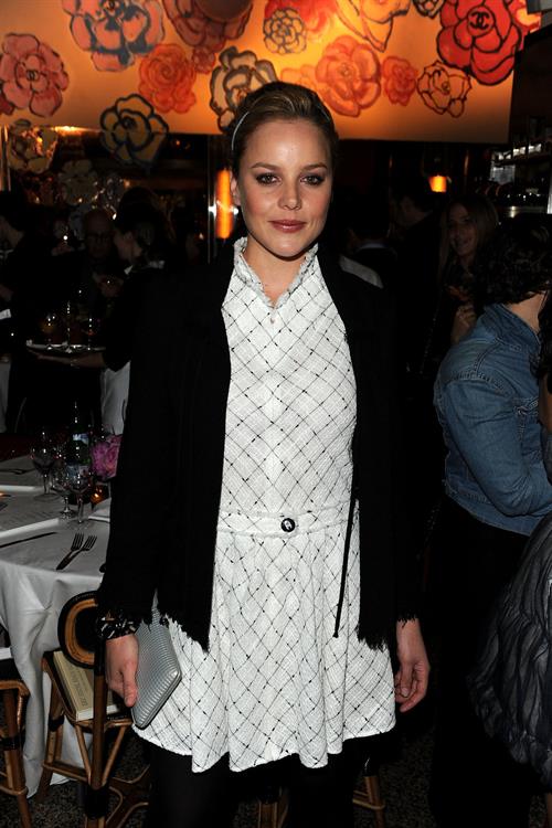 Abbie Cornish 9th annual Tribeca Film Festival Chanel dinner April 28, 2010