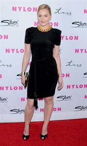 Abbie Cornish - Nylon Magazine 12th anniversary issue party with the sucker punch cast March 24 2011