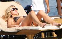 Abigail Clancy holiday at the Portocervo Hotel Cala di Volpe Sardinia Italy on July 12, 2010