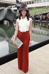 Abigail Spencer Malandrino Presentation at Mercedes Benz fashion week on September 12, 2010