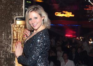 Abi Titmuss at Cafe de Paris on February 20, 2011 