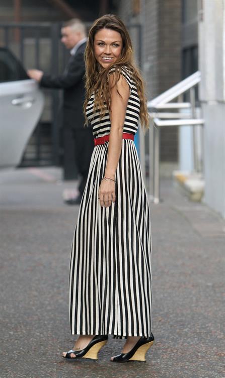 Adele Silva at ITV studios April 20, 2011