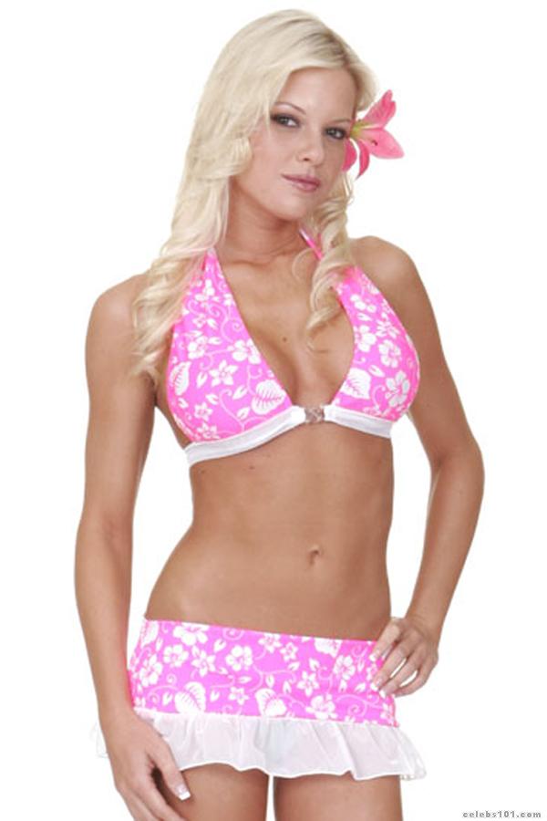 Tiffany Selby in a bikini