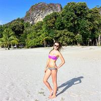 Kendall Caitlyn in a bikini