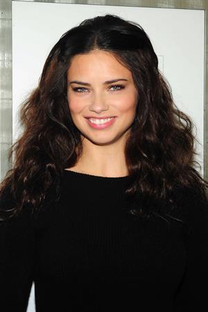 Adriana Lima on The Early Show in New York - March 1, 2011 