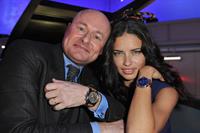 Adriana Lima IWC Schaffhausen Top Gun Gala on January 17, 2012 