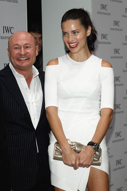 Adriana Lima IWC Schaffhausen Top Gun Gala on January 17, 2012 