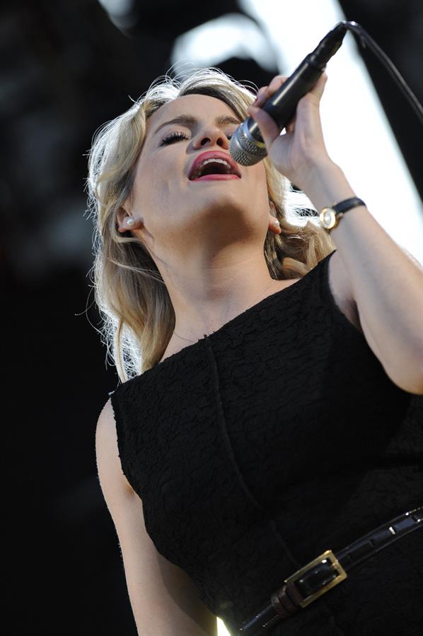 Aimee Anne Duffy performs live at the Genoa MTV Day 2008 on September 13, 2008