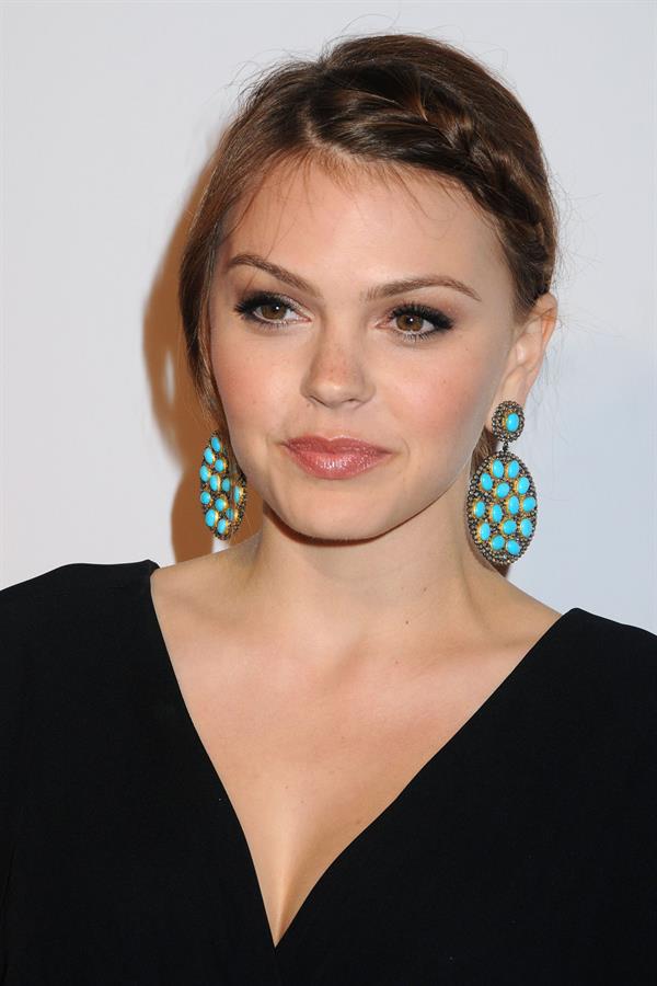 Aimee Teegarden premiere of the 1st social series Aim High held at Trousdale on October 18, 2011 