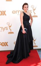 Aimee Teegarden 63rd annual Primetime Emmy Awards held at Nokia Theatre in Los Angeles on September 18, 2011