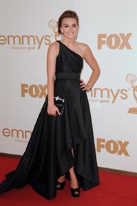 Aimee Teegarden 63rd annual Primetime Emmy Awards held at Nokia Theatre in Los Angeles on September 18, 2011