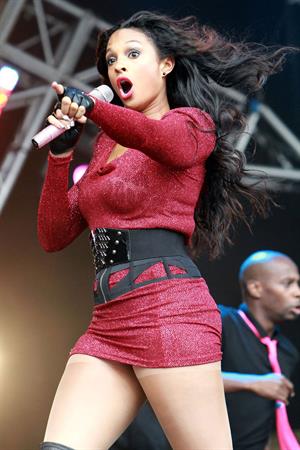 Alesha Dixon - Party in the park Leeds - July 25 2010