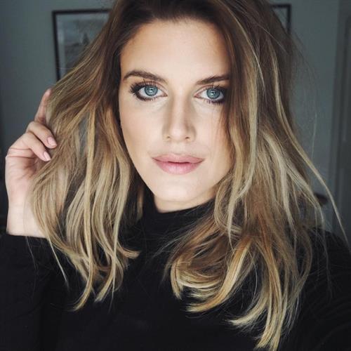 Ashley James taking a selfie