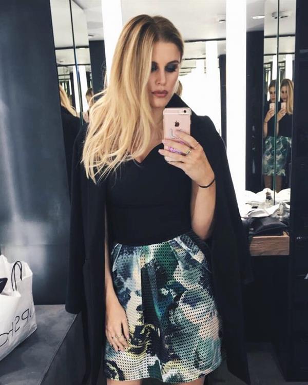 Ashley James taking a selfie