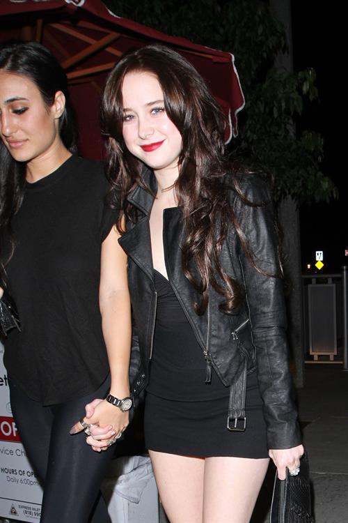 Alessandra Torresani Trousdale Night club in West Hollywood on November 5, 2010