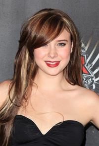 Alessandra Torresani attends the Guitar Hero Warriors of Rock launch in Hollywood on September 27, 2010 