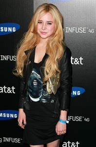 Alessandra Torresani attends the Samsung Infuse 4G launch party in Hollywood on May 12, 2011