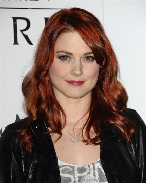 Alexandra Breckenridge attends The Elder Scrolls V Skyrim video game launch party in Los Angeles on November 8, 2011