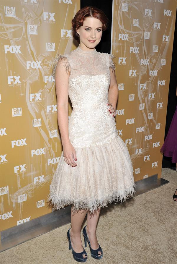 Alexandra Breckenridge attending the Fox Broadcasting, Twentieth Century Fox And FX 2011 Emmy Nomination Celebration, Sep 18, 2011