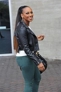 Alexandra Burke out at South Bank in London March 13, 2012 