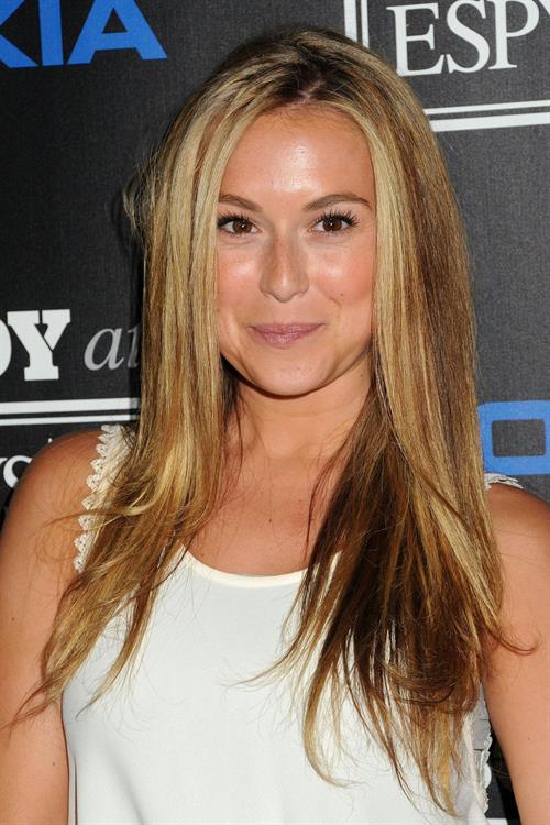 Alexa Vega arrives at ESPN The Magazine 4th Annual 'Body Issue' Party at Belasco Theatre on July 10, 2012 in Los Angeles, California. 