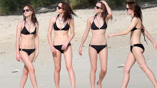 Emma Watson in a bikini