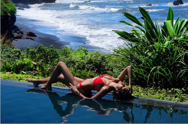 Kelly Gale in a bikini