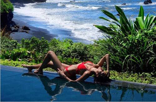 Kelly Gale in a bikini