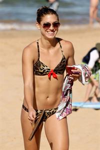Alex Morgan bikini candids in Hawaii 12/19/12 