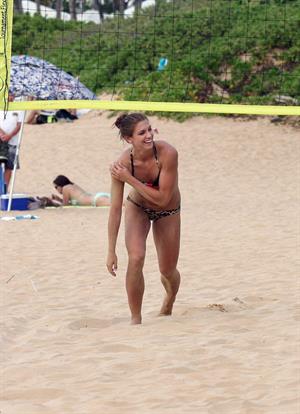 Alex Morgan bikini candids in Hawaii 12/19/12 