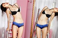 Katarina Ivanovska in lingerie