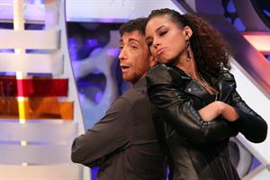 Alicia Keys appearing on the Spanish tv show El Hormiguero on January 19, 2010 