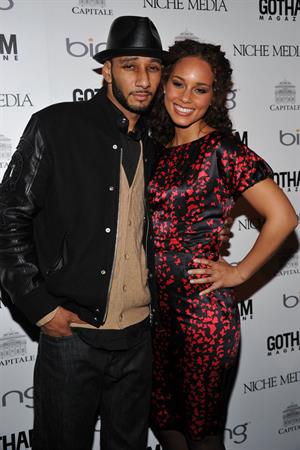 Alicia Keys hosts Gotham Magazine Annual Gala on March 15, 2010