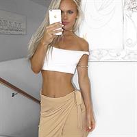 Hilde Osland taking a selfie