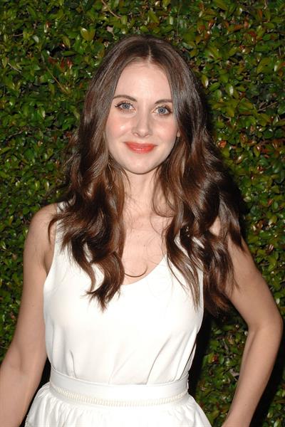 Alison Brie Chloe Los Angeles Fashion Show & Dinner on Oct 29, 2013 