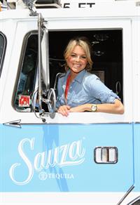 Ali Fedotowsky Sauza Tequila Make it with a Fireman launch event in New York City on June 18, 2012 