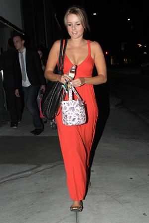 Ali Fedotowsky leaves sushi roku in west hollywood 04 11 10 