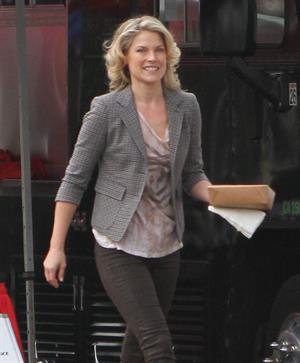 Ali Larter Filming 'You're Not You' in Los Angeles (November 15, 2012) 