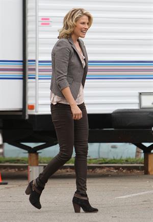 Ali Larter Filming 'You're Not You' in Los Angeles (November 15, 2012) 