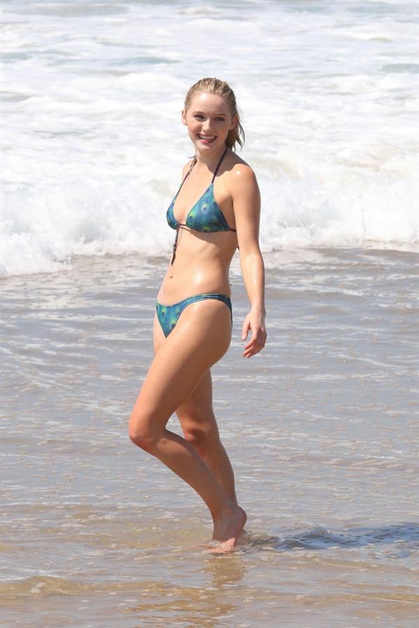 Greer Grammer in a bikini