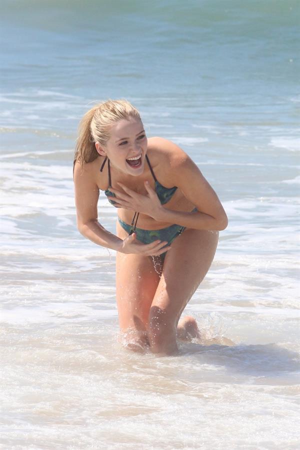 Greer Grammer in a bikini