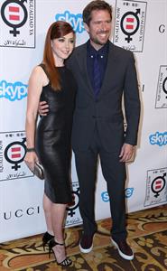 Alyson Hannigan attends Make Equality Reality Event 11/4/13