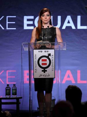Alyson Hannigan attends Make Equality Reality Event 11/4/13