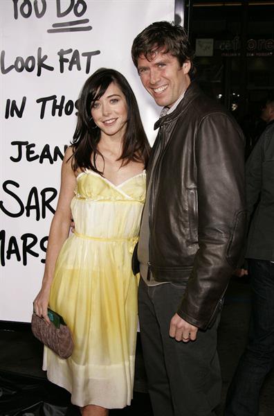 Alyson Hannigan attending the premiere of Forgetting Sarah Marshall 