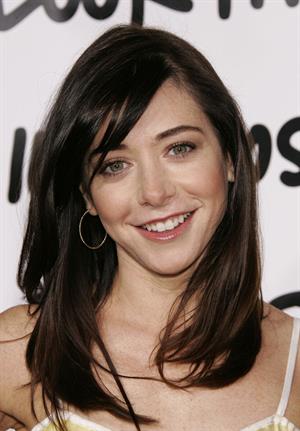 Alyson Hannigan attending the premiere of Forgetting Sarah Marshall 