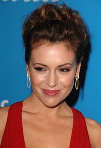 Alyssa Milano attends the Unicef Ball 