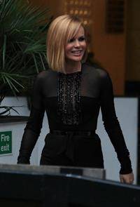 Amanda Holden TV studios in London on 2-5-2012