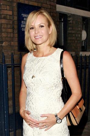 Amanda Holden Theatre Royal in London on August 25, 2011 
