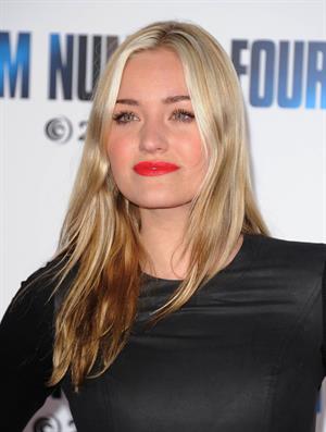 Amanda Michalka at Los Angeles premiere of I am Number Four on February 9, 2011
